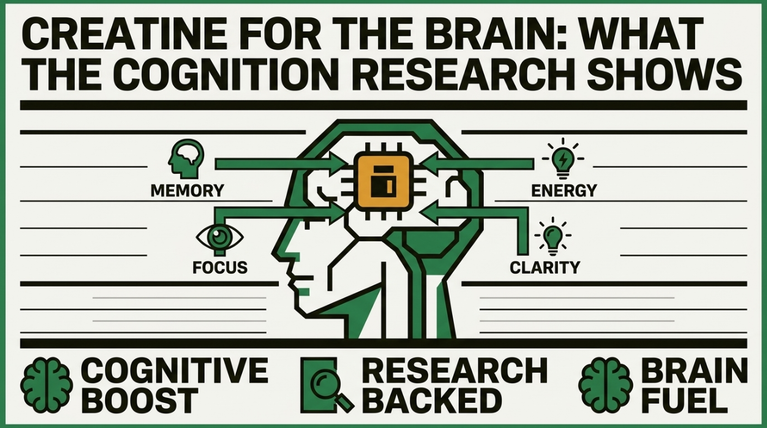 Creatine for the Brain: What the Cognition Research Shows