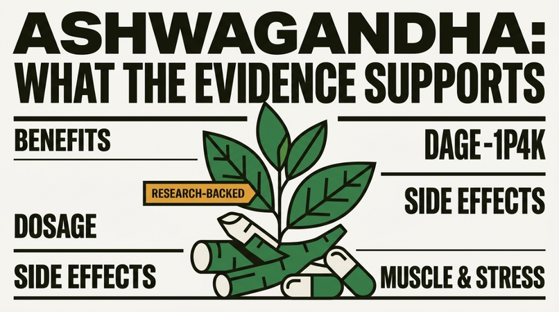 Ashwagandha: What the Evidence Supports