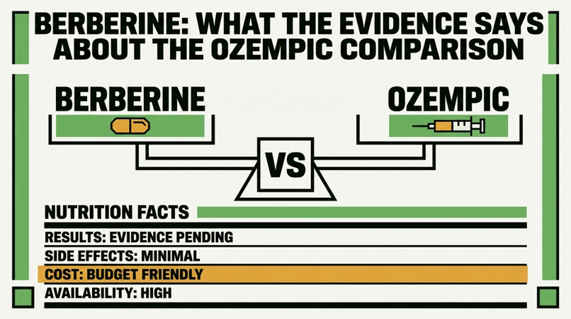 Berberine: What the Evidence Says About the Ozempic Comparison