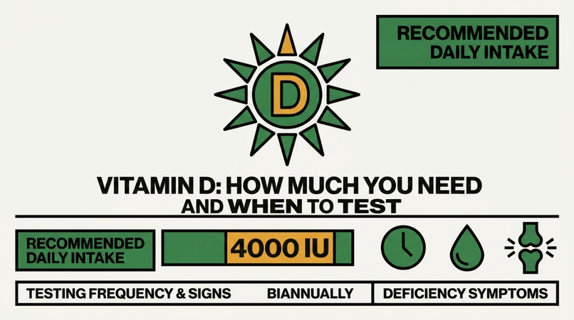 Vitamin D: How Much You Need and When to Test