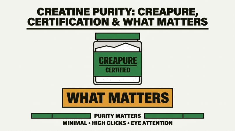 Creatine Purity: Creapure, Certification and What Matters