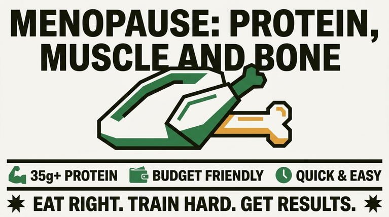 Menopause: Protein, Muscle and Bone