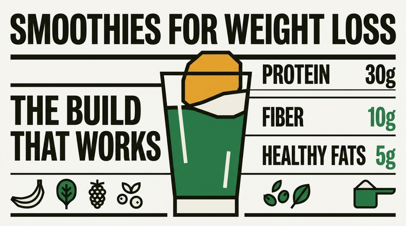 Smoothies for Weight Loss: The Build That Works