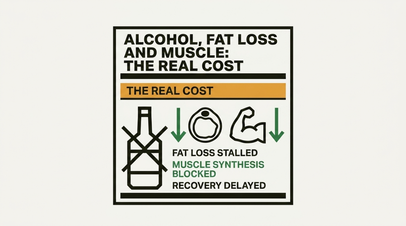 Alcohol, Fat Loss and Muscle: The Real Cost