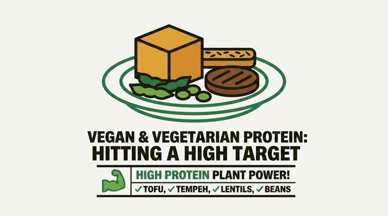 Vegan and Vegetarian Protein: Hitting a High Target