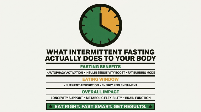 What Intermittent Fasting Actually Does to Your Body