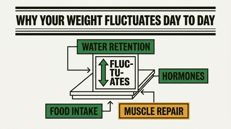 Why Your Weight Fluctuates Day to Day