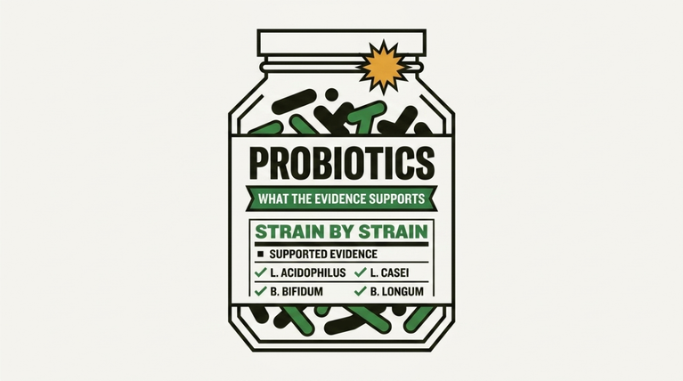 Probiotics: What the Evidence Supports, Strain by Strain