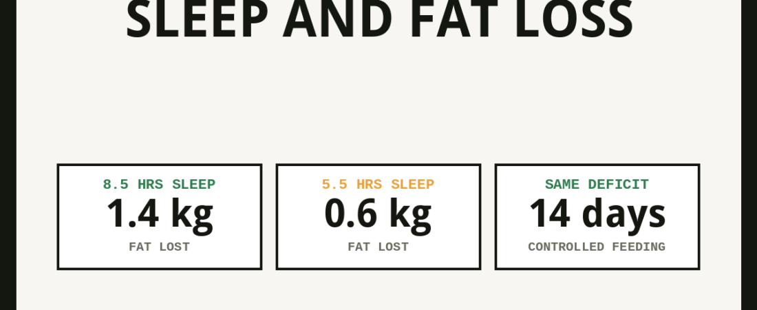 Nedeltcheva 2010: Sleep, Fat Loss and Muscle